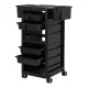 Gabbiano 68A Hairdressing Trolley, Black