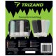 Trizand 25760 ceļojumu kosmētikas somiņa ar pudelītēm, caurspīdīga/melna
