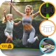 Garden Trampoline Neo-Sport 252 cm (8 ft) with Inner Net and Ladder