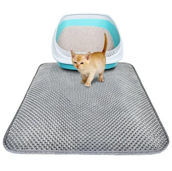 Cat Litter Trapping Mat 40x50 cm, Grey