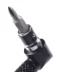 1/4\" Right Angle Screwdriver Bit Holder Black