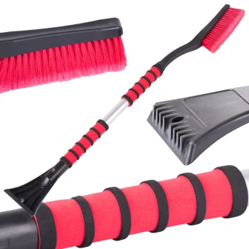 2-in-1 Car Ice Scraper and Snow Brush, 87 cm