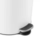 Hailo Selekta S 5L Pedal Bin, Matt White