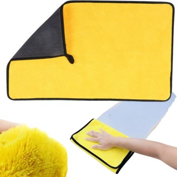 Large microfiber car window cloth universal 60x90 cm absorbent