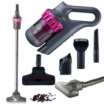 Cordless Upright Vacuum Cleaner 2-in-1, 100W, HEPA