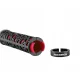 Rockbros 2017-14ARD Bicycle Grips, Black/Red