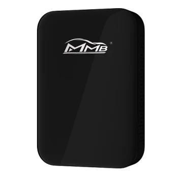 Wireless CarPlay and Android Auto Adapter with YouTube and Netflix, Black