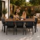 Multigarden Large Garden Table 180x90 cm, Brown