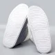 Telcon Rain Shoe Covers with Zipper, M (37-38), White