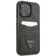 Guess 4G Triangle Logo Cardslot Case for iPhone 13 / 13 Pro, Black