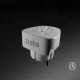 SBS Universal Travel Adapter Schuko / EU, White