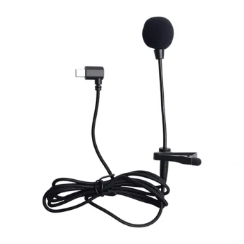 Lavalier Microphone for SJCAM SJ8 Pro Camera, USB-C