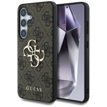 Guess Big 4G Logo Classic Logo Case for Samsung Galaxy S25+, Brown