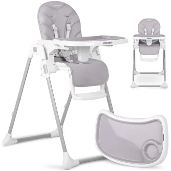 Ricokids Tulo Baby High Chair, Heather