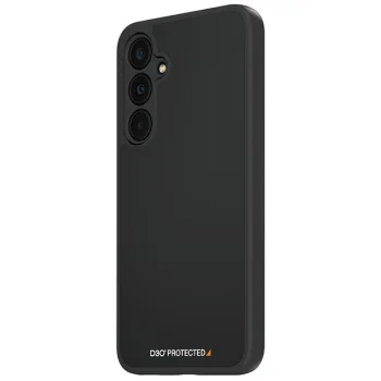 PanzerGlass HardCase with D3O® Bio and Military Grade Certification for Samsung Galaxy A35 5G - Transparent and Black