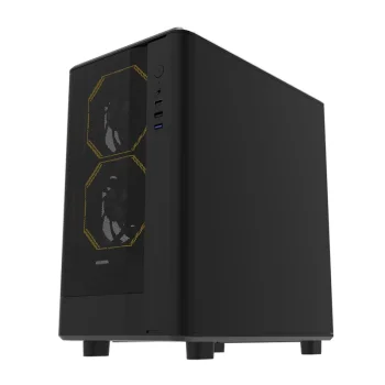 Darkflash DB330M Mesh Computer Case, Black