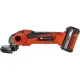 Einhell TC-AG 18/115 Li Cordless Angle Grinder, 18V, 1x 4.0Ah, 115 mm
