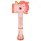 Unicorn Bubble Gun Wand with Light and Sound Effects