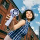 Jisulife Handheld Fan 10 Portable USB Fan, 4000mAh, Blue