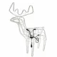 Light-Up Christmas Reindeer Decoration with Moving Head 216 LED IP44