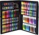 Maaleo Art and Painting Set in Suitcase, 168 Pcs, Black