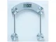 Electronic Bathroom Scale up to 180 kg, LCD Display, Tempered Glass, Transparent