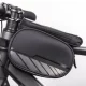 Waterproof Bike Phone Holder Bag for Handlebar TFO, Black