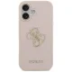 Guess Grained Big 4G & Classic Logo iPhone 17 Case - Pink