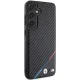 BMW Carbon Tricolor Line MagSafe Case for Samsung Galaxy S24+ Black