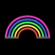 Forever Light FLNE14X LED Neon Rainbow, Multicolor