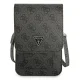 Guess 4G Triangle Smartphone Bag and Wallet GUWBP4TMGR - Black