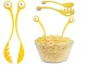 Pasta, Spaghetti, Salad Spoon Set, 2 pcs.