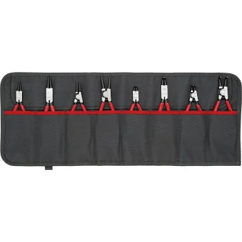 KNIPEX Circlip Pliers Set with Roll Bag, 8 Pieces, 00 19 58 V01