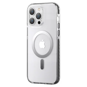Kingxbar PQY Ice Crystal Series Case for iPhone 14 Plus with MagSafe, Gray
