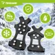 Trizand Anti-Slip Ice Cleats for Shoes, Size L (40-44)