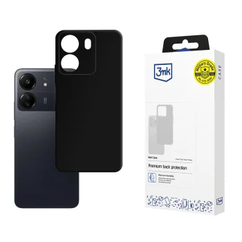 3mk Matt Case for Xiaomi Redmi 13C / Poco C65, Black