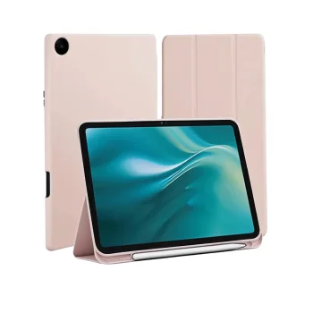 Etteri Folio Case for Samsung Galaxy Tab A9 8.7 Light Pink
