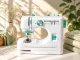 Electric Sewing Machine with 12 Stitches and Accessories, White-Turquoise