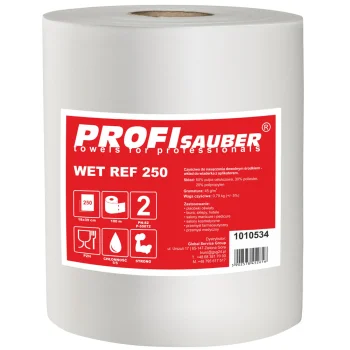 Profi Sauber WET REF 250 Non-woven Cleaning Cloths, 256 Sheets