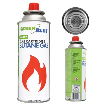 Gas Cartridge GreenBlue GB227 227g Butane EN417