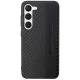 Mercedes AMG Carbon Stripe & Embossed Case for Samsung Galaxy S23 (S911), Black