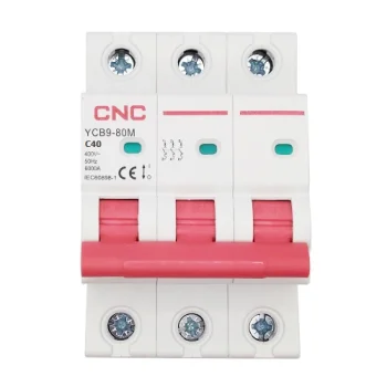 Miniature Circuit Breaker 3P, 40A, Class C, 6kA
