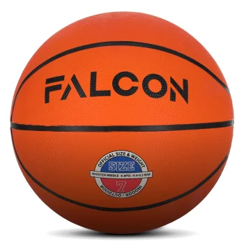 4Fizjo Falcon Basketball, Size 7, Orange