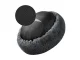 Soft Plush Pet Bed for Dogs and Cats, 100 cm, Light Grey