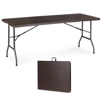 Multigarden Folding Banquet Table 180 cm, Brown