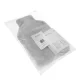 Ruhhy Rubber Hot Water Bottle 1.8L with Grey Plush Cover