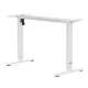 Ergo Office ER-400 Electric Height Adjustable Desk Frame, 80kg, White