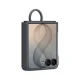 Samsung Silicone Ring Magnet Cover for Galaxy Z Flip 8, Black