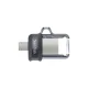 SanDisk Ultra Dual Drive m3.0 64GB USB 3.0 micro-USB 150 MBps, gray