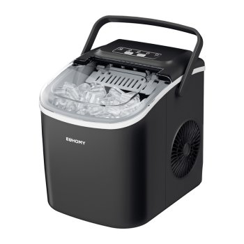 Euhomy IM016 Ice Maker 12kg, Black